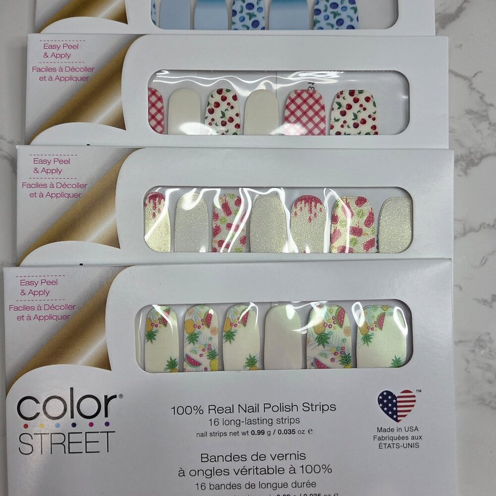 Retired Color Street Fruit - Combo #3 - Picture 2 of 3